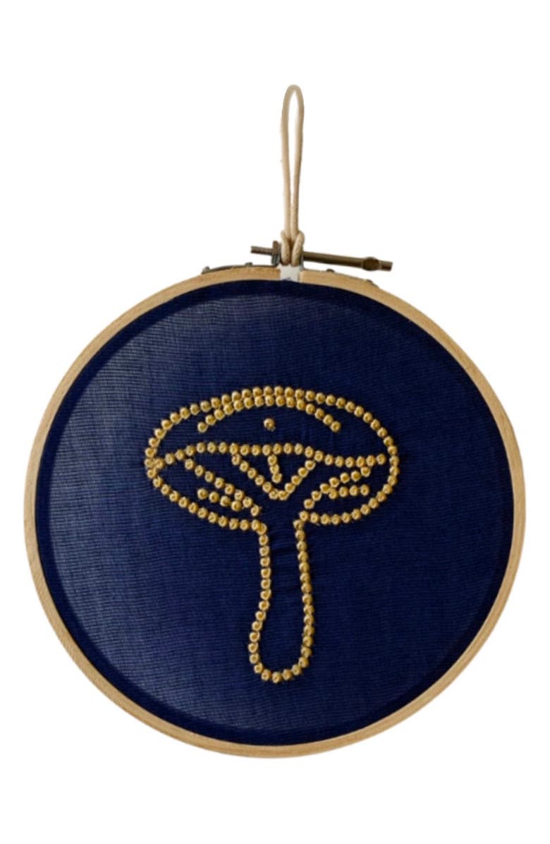 TRINKETREE Embroidered Rings Mushroom, Main, color, 