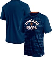 FANATICS Men's Fanatics Branded Navy Chicago Bears Hail Mary Raglan T-Shirt