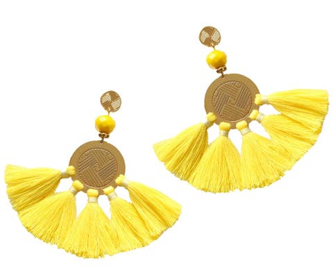 Sol Tassel Earring