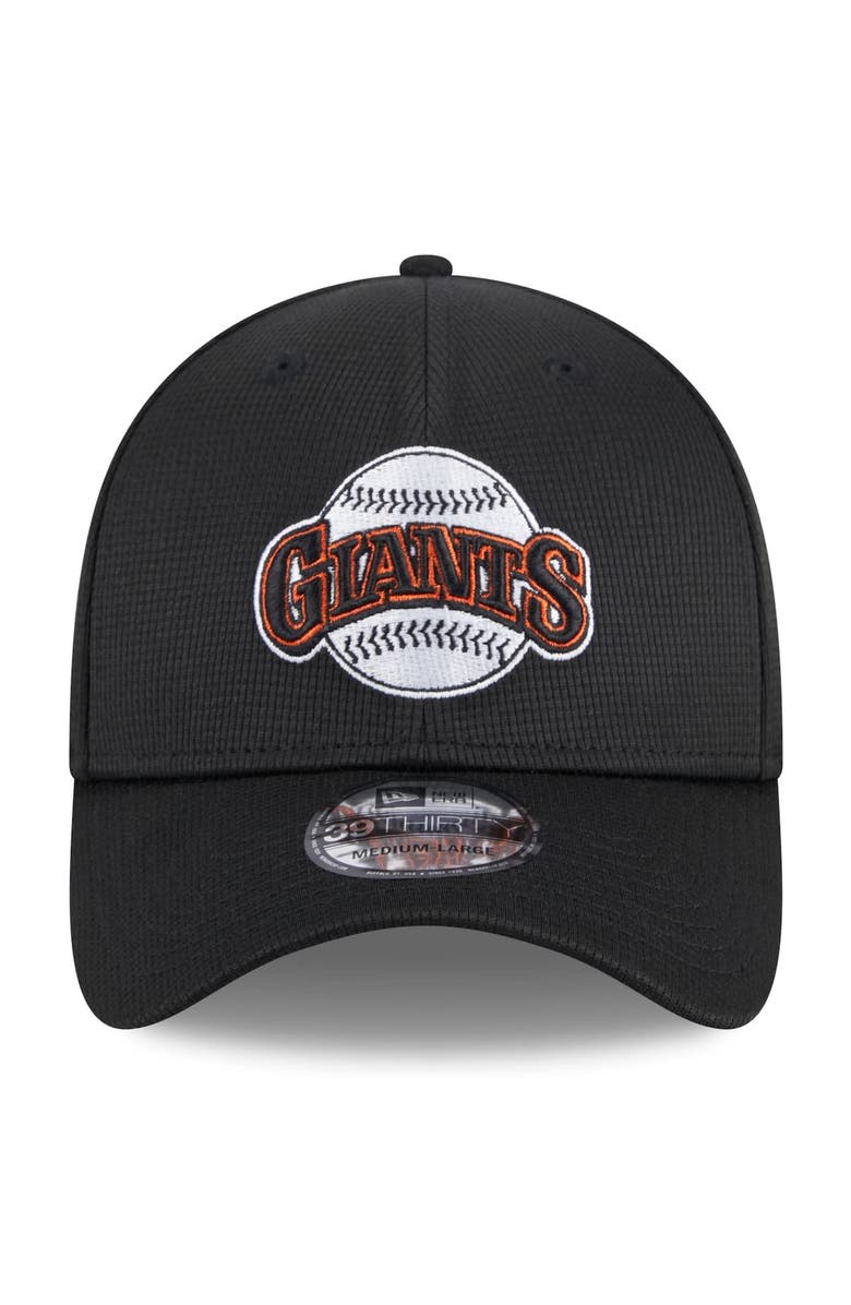 New Era Men's New Era Black San Francisco Giants 2024 Batting Practice 39THIRTY Flex Hat, Alternate, color, Black