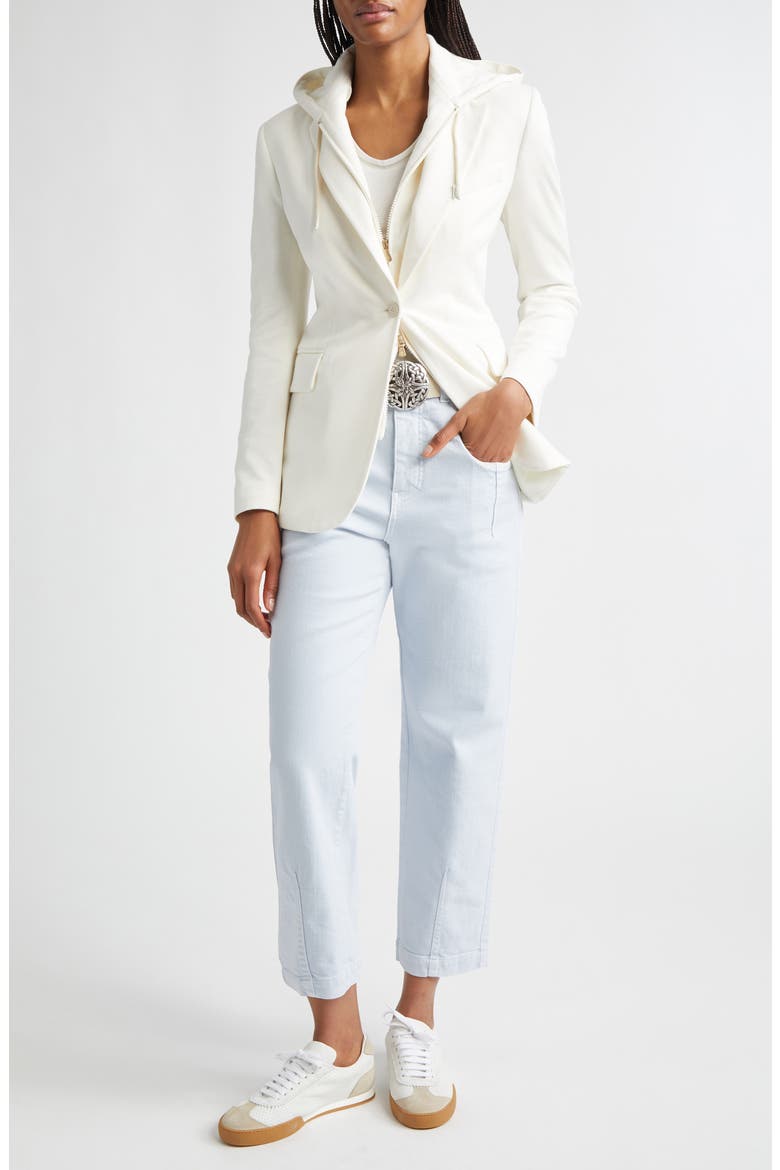 Garment Dye Flare Leg Bull Denim Jeans, Alternate, color, 130 SKY BLUE