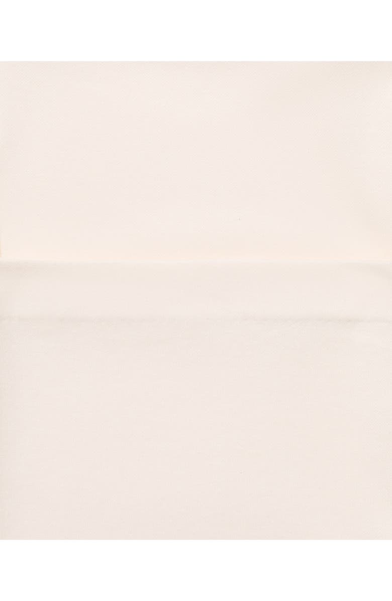 MANGO Cotton Blend Wide Leg Maternity Pants, Alternate, color, Ecru