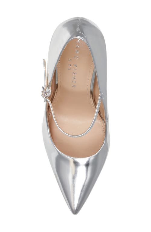 Marc Fisher Ltd Artie Pointed Toe Pump In Silver