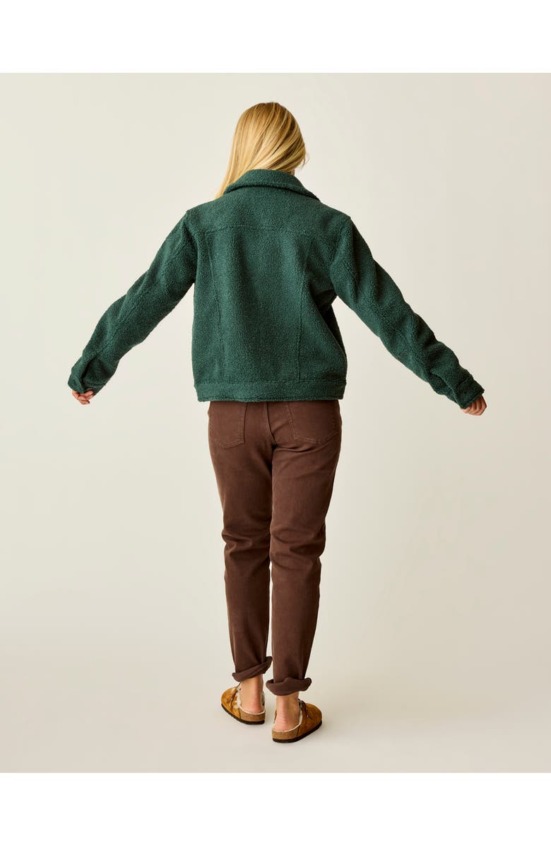 Carve Designs Rhea Boucle Trucker, Alternate, color, Pine