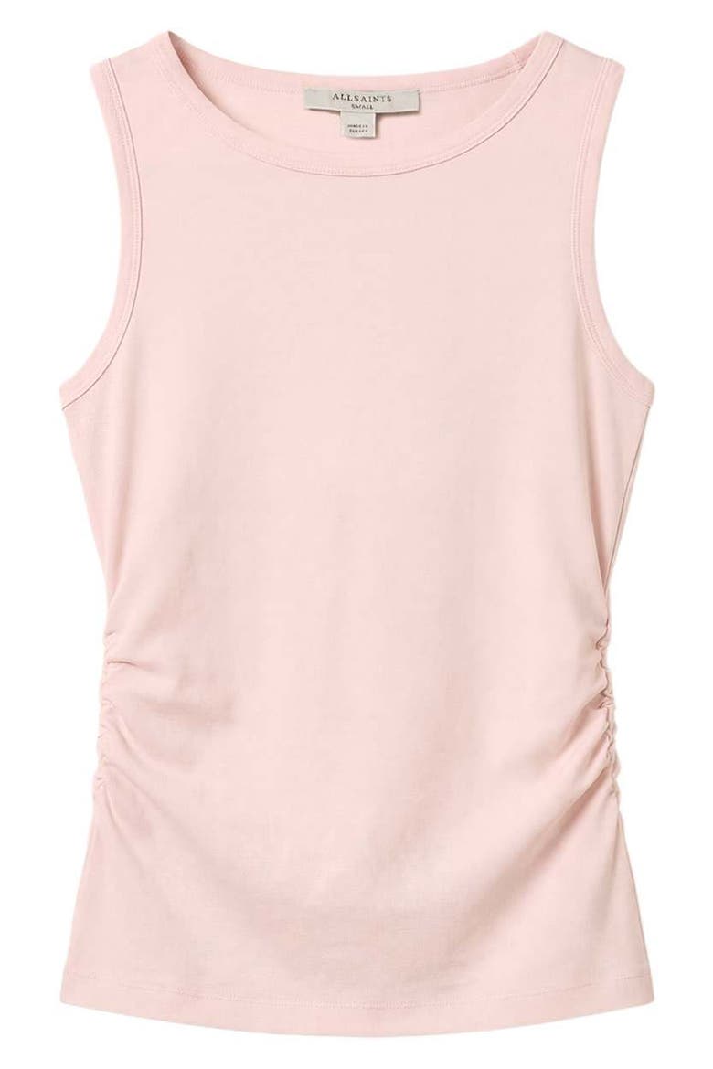 Katarina Side Ruched Top, Alternate, color, CRYSTAL PINK