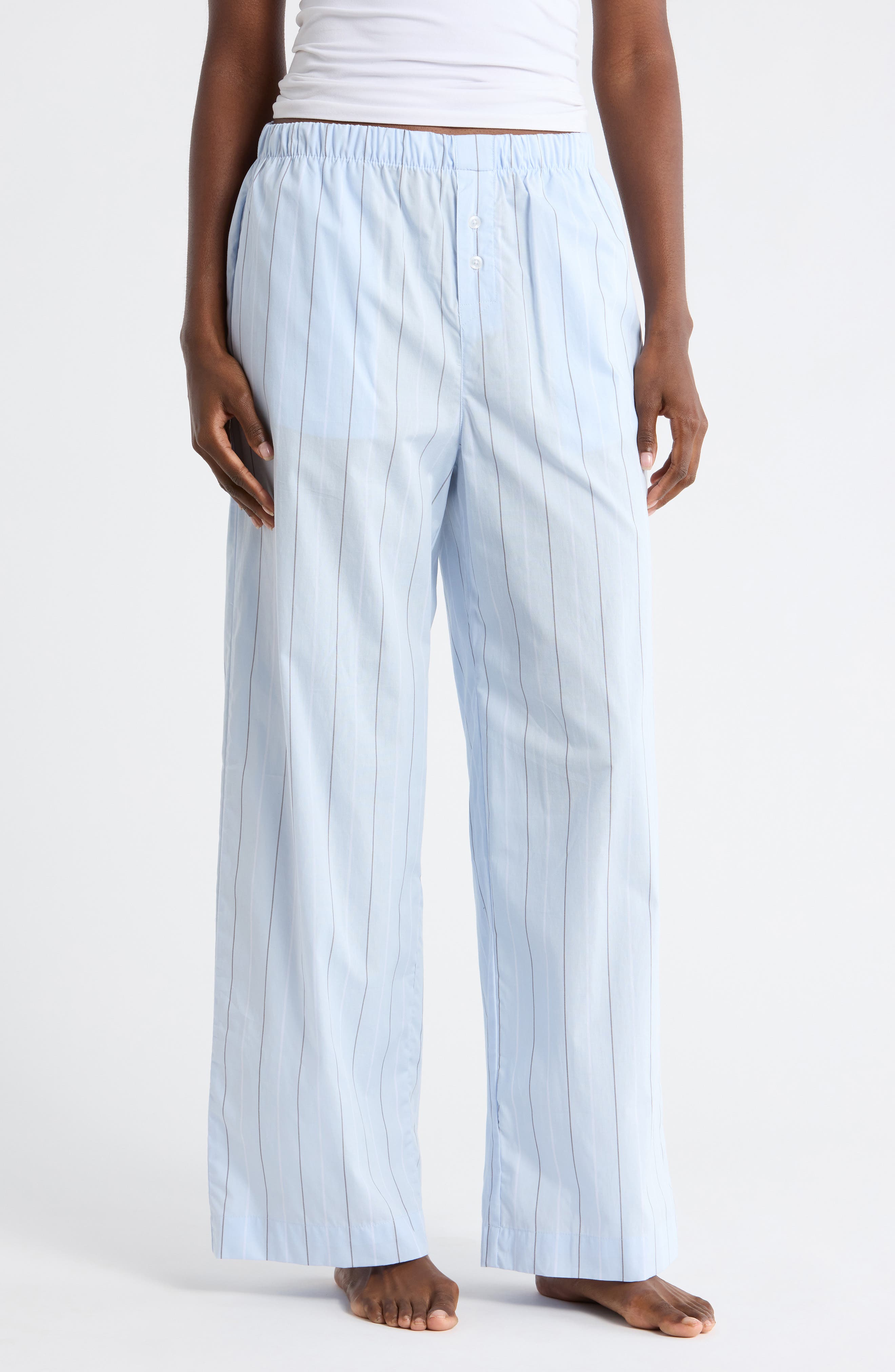 BLUE- WHITE KARA STRIPE