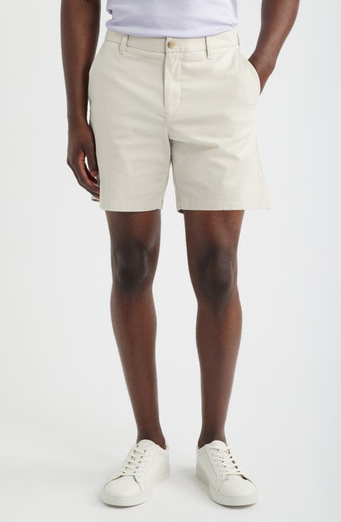 Stretch Cotton Chino Shorts