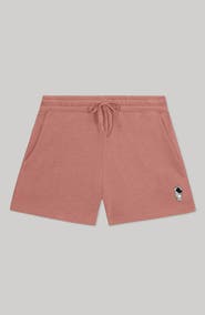 Dalix Womens Astronaut Midweight Washed Fleece Shorts