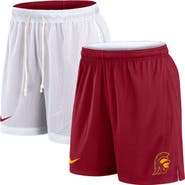 Nike Men's Nike White/Cardinal USC Trojans Primetime Reversible Performance Shorts