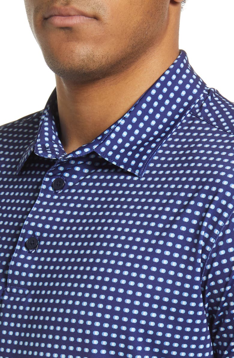 Mizzen+Main Versa Dot Stretch Polo, Alternate, color,