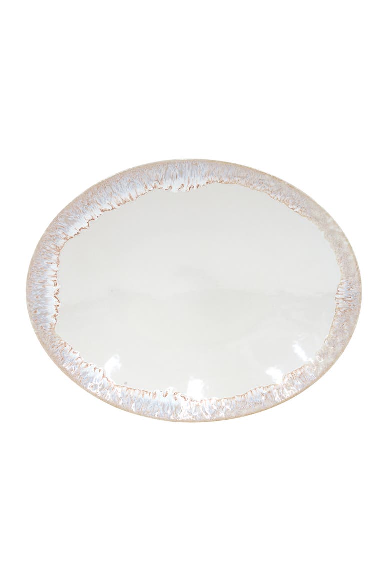 Taormina Oval platter, Main, color, White