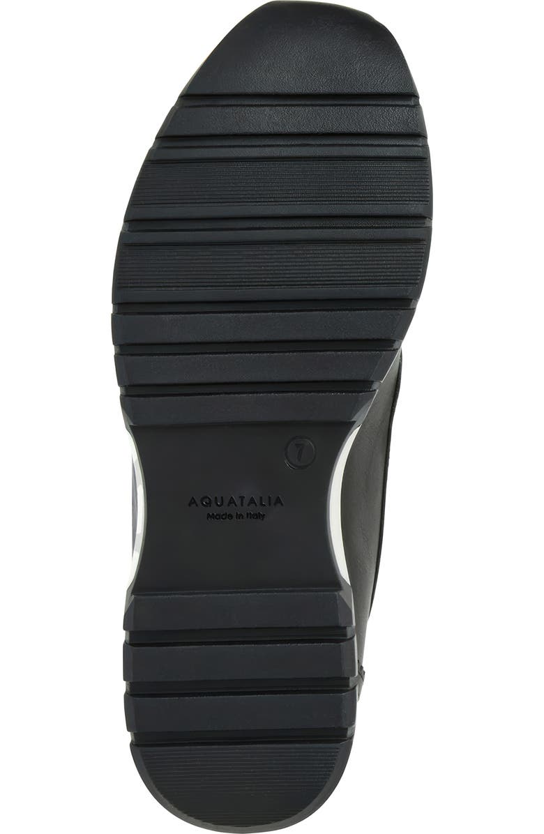 Aquatalia Karena Weatherproof Slip-On Sneaker, Alternate, color, Black