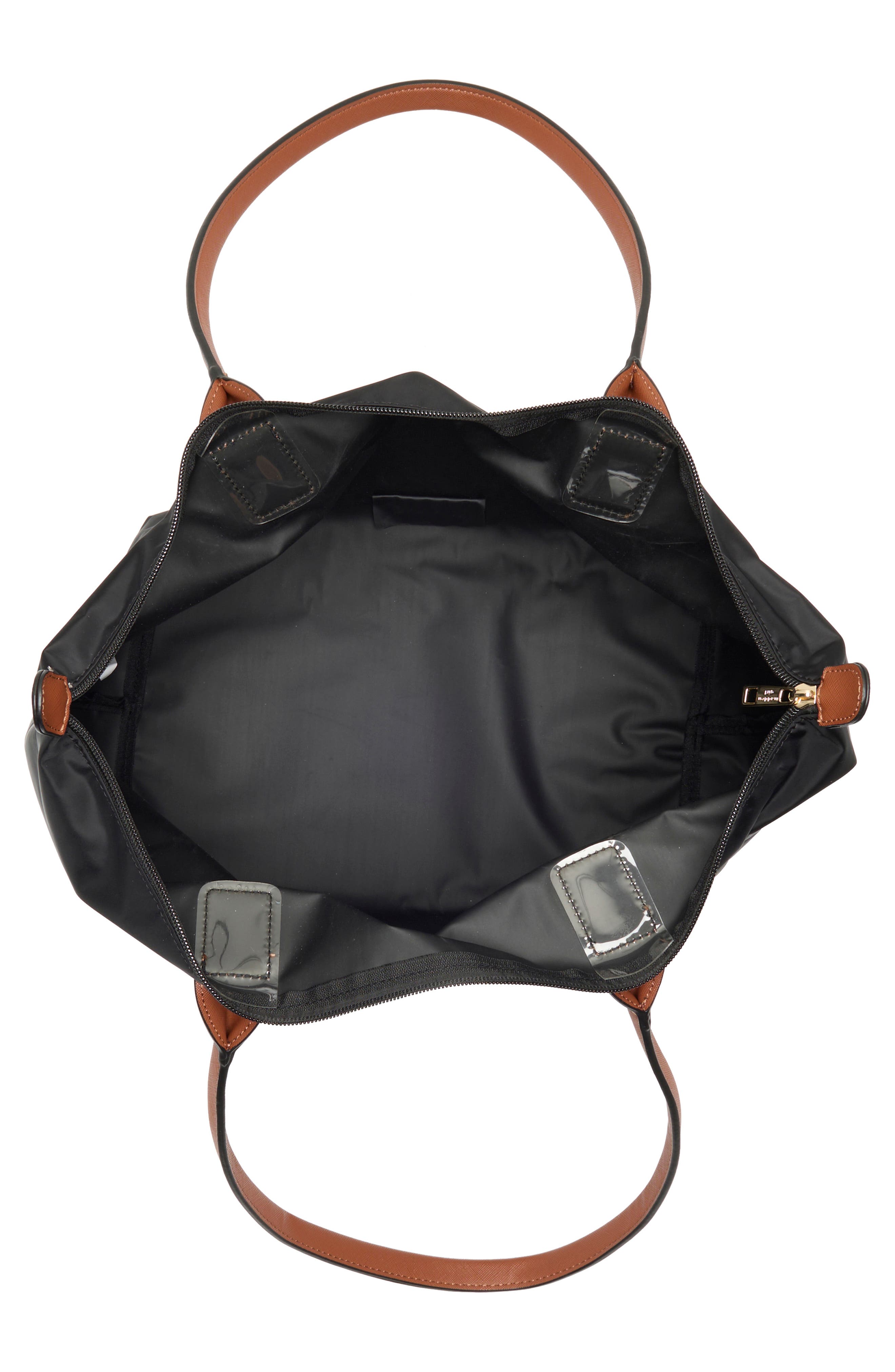 Madden Girl Nylon Tote, Alternate, color, Black