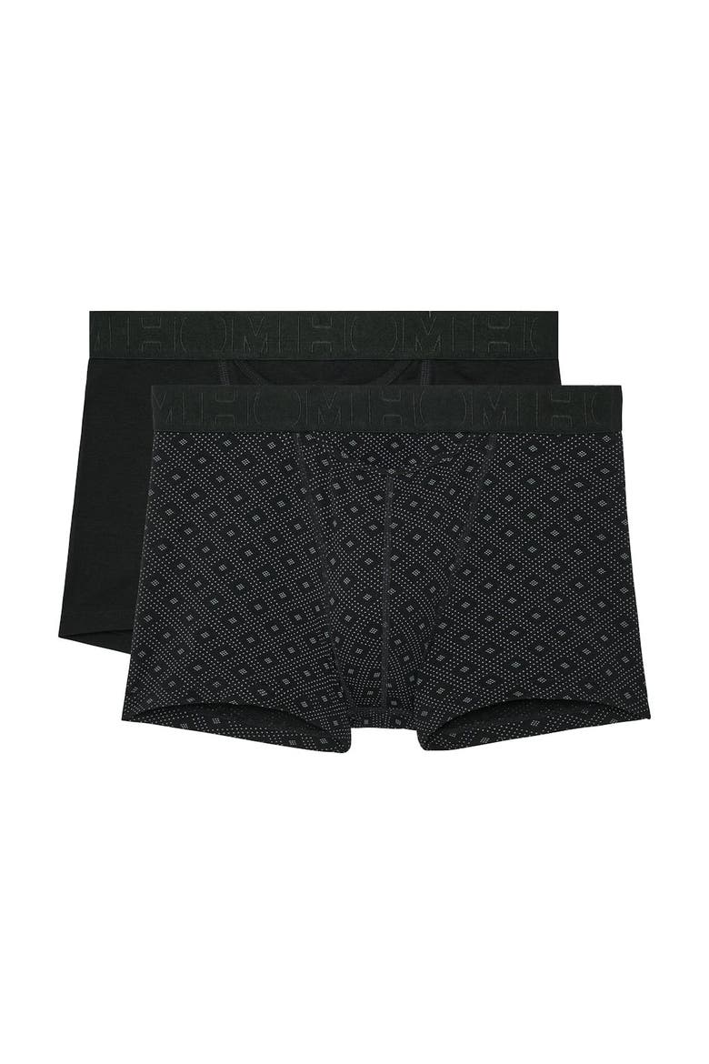 Neels #2 Boxer Briefs HO1 2-Pack, Main, color, Black/Black Print