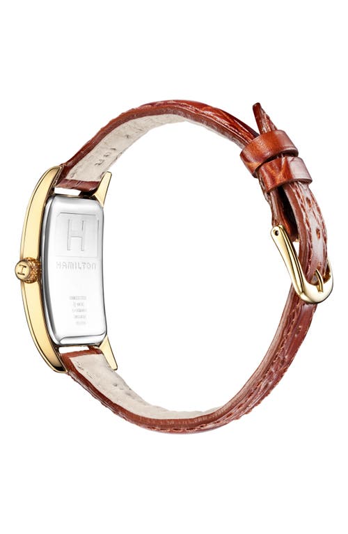 Hamilton American Classic Boulton Leather Strap Watch, 27mm X 31mm