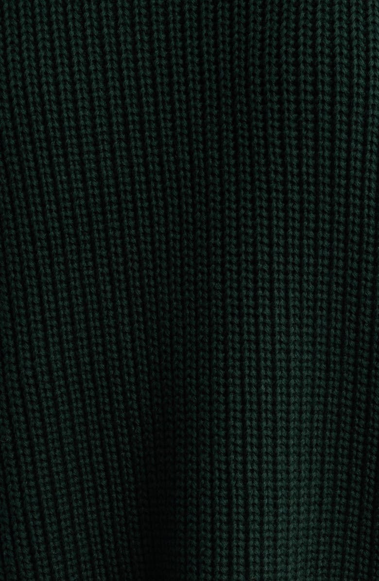 Frank & Eileen Montecito Mock Neck Cotton Sweater, Alternate, color, Bristish Racing Green