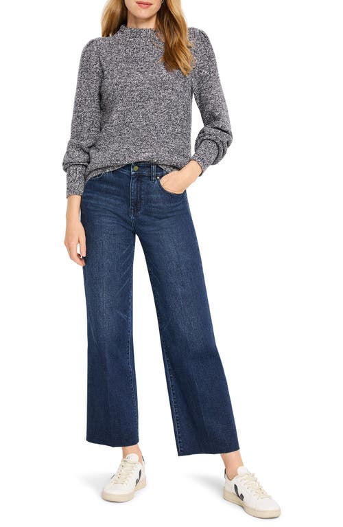 Nic + Zoe Nic+zoe Waffle Stitch Crewneck Sweater
