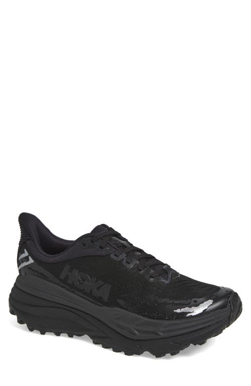 Hoka Stinson Atr 7 Running Shoe In Black