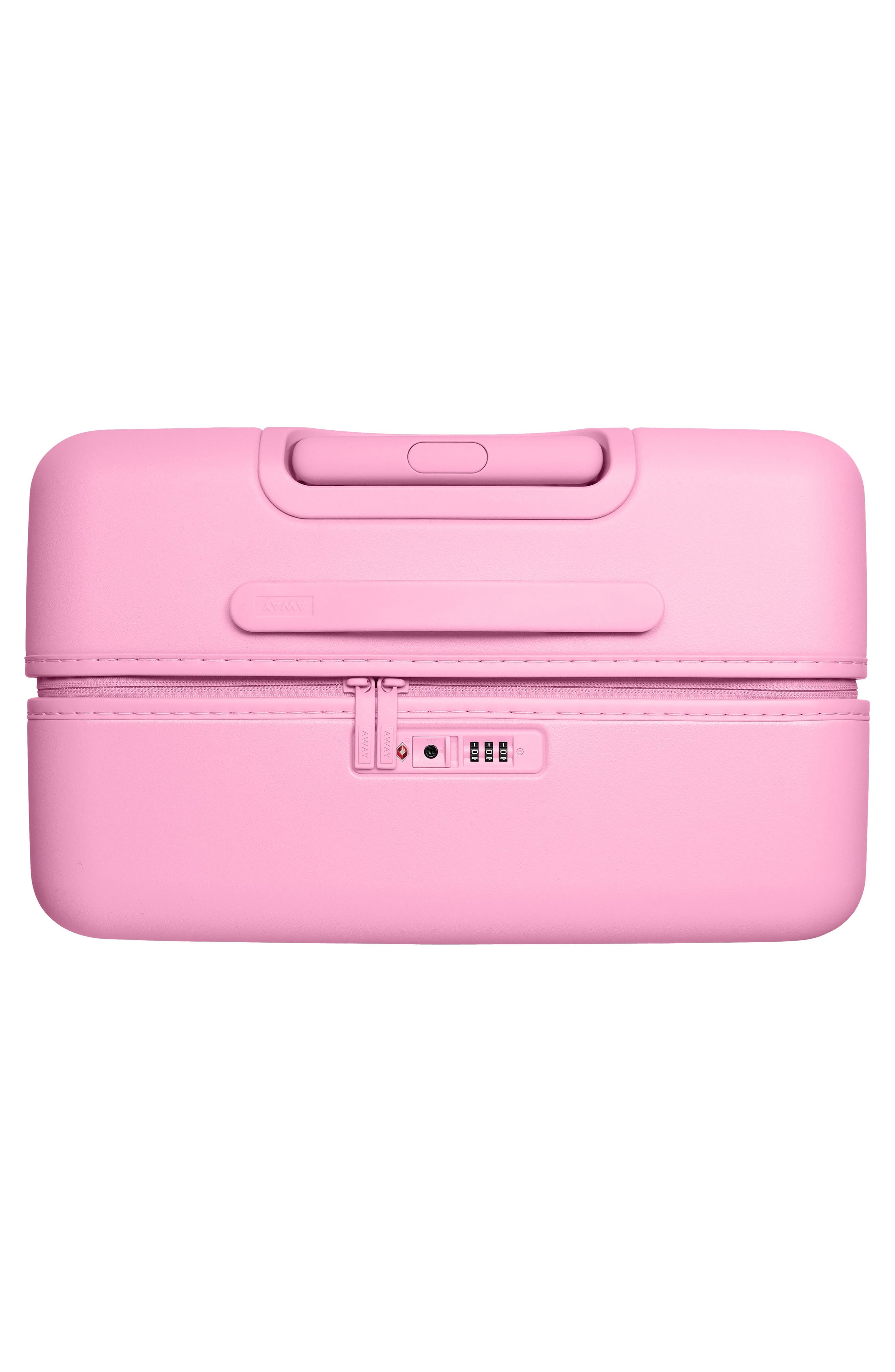 Away The Medium Checked Suitcase, Alternate, color, Mochi Pink