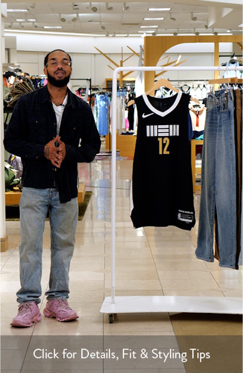 Men's Nike Ja Morant Black Memphis Grizzlies  Authentic Jersey - City Edition, sales video thumbnail