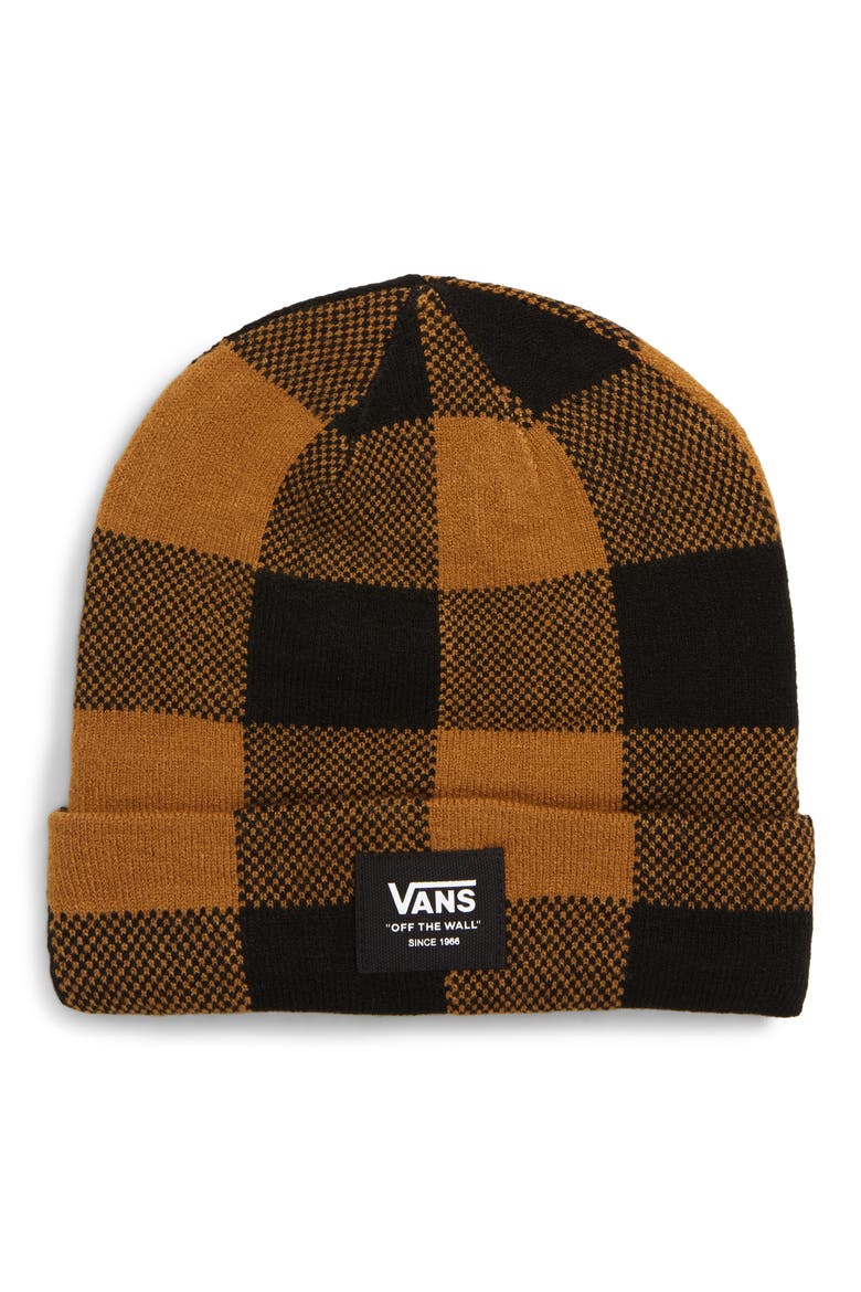 MTE Cuff Beanie, Main, color, BLACK/ RUBBER