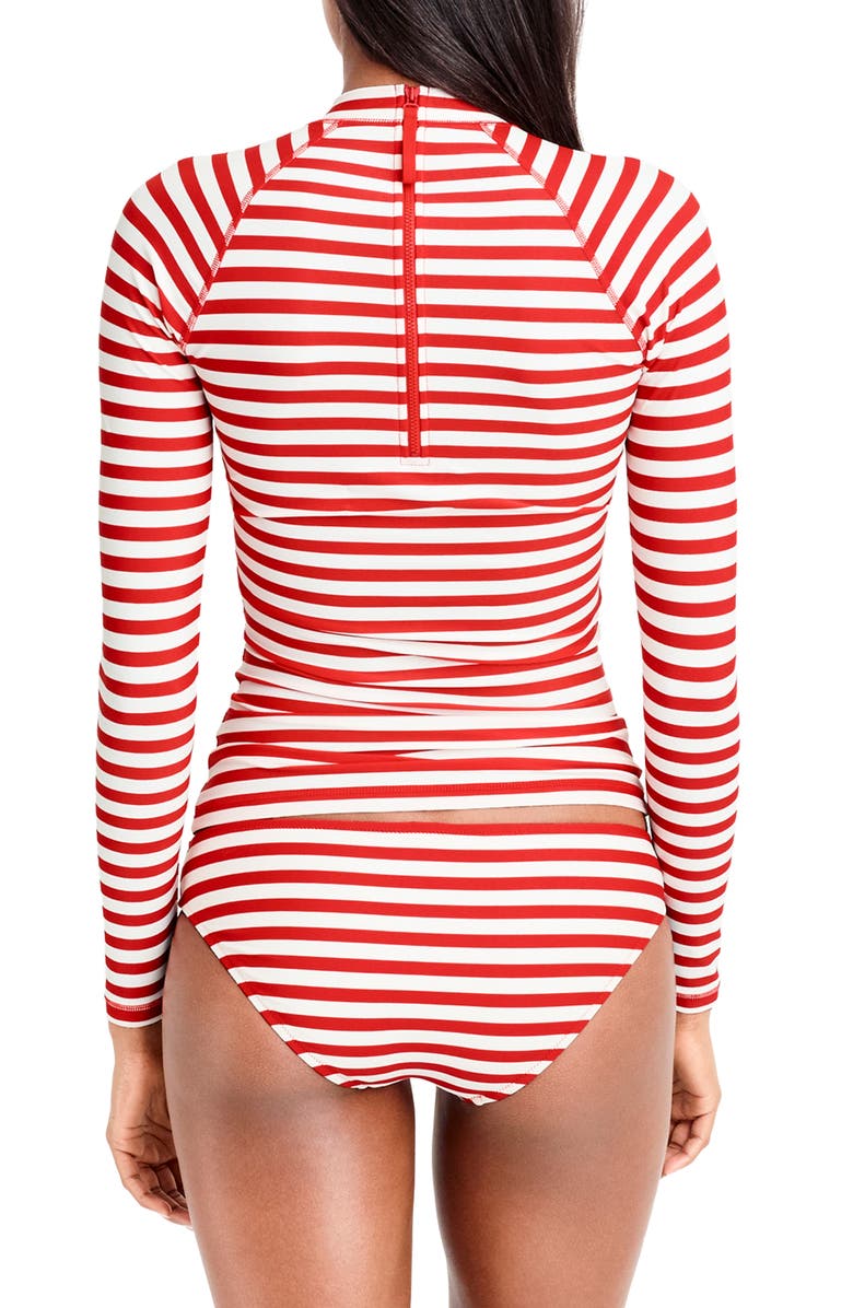 J.Crew Stripe Rashguard, Alternate, color, 