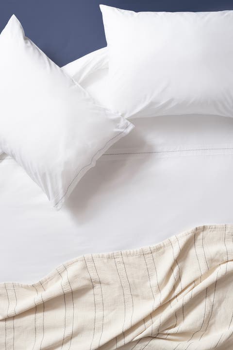 Brito Cotton Percale Crisp King Duvet Cover Set