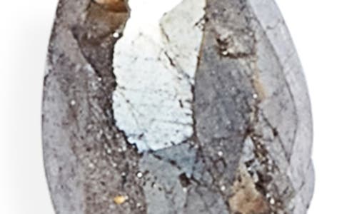 Kiara By Ki-ele Trinity Labradorite & Freshwater Pearl Drop Earrings In Gold