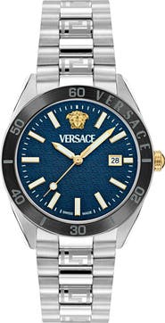 Versace V-Dome Watch, 42mm