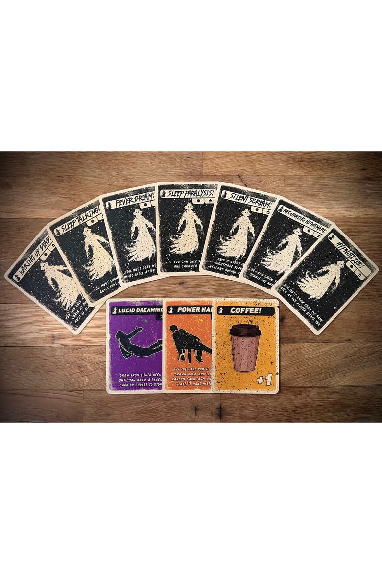 Nightmare Street Expansion Party Card Game, Alternate, color, Purple