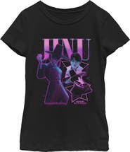 KPop Demon Hunters Girl's KPop Demon Hunters Jinu Saja Collage Graphic T-Shirt