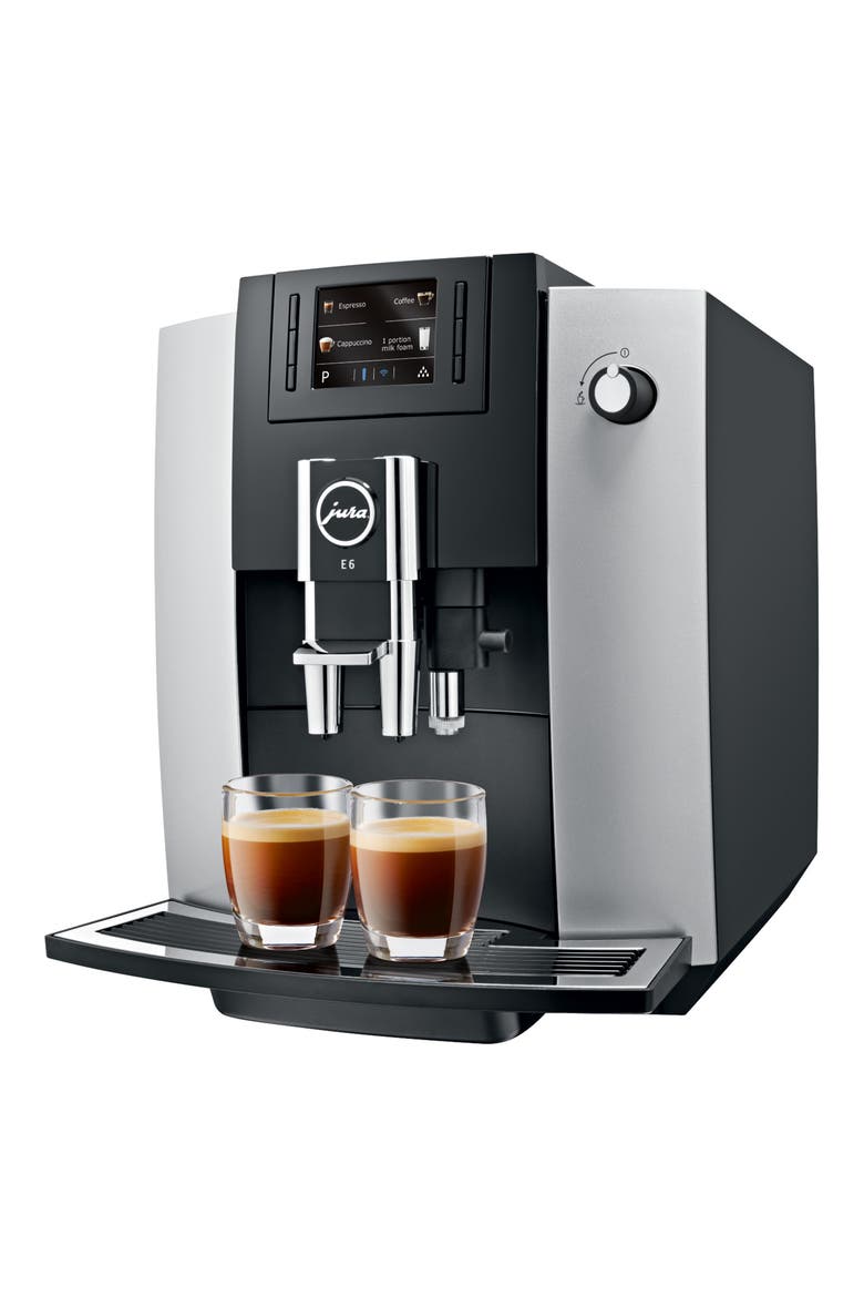 E6 Automatic Coffee Machine, Alternate, color, PLATINUM