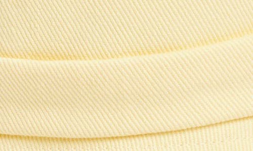 Jacquemus Le Bob Gadjo Bucket Hat In Pale Yellow 205