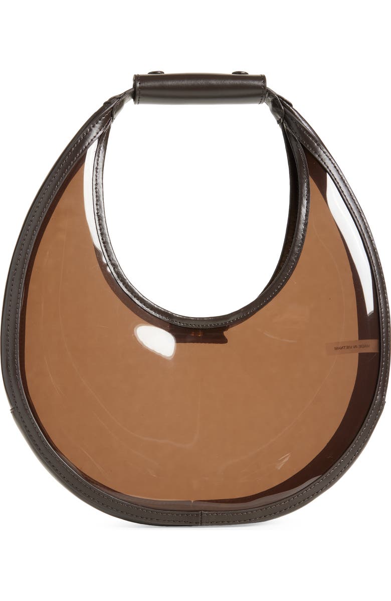 STAUD Moon Transparent Top Handle Tote, Alternate, color,