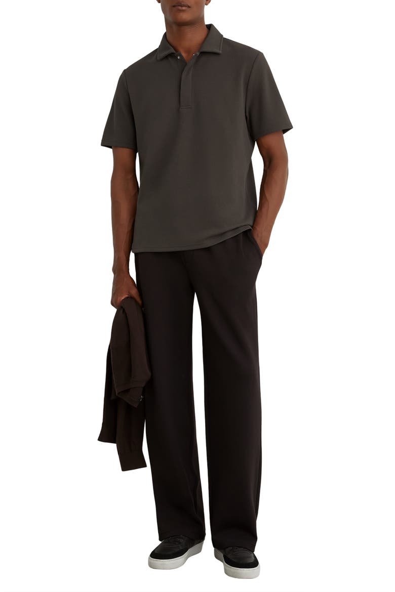 Reed Performance Polo, Alternate, color, BROWN