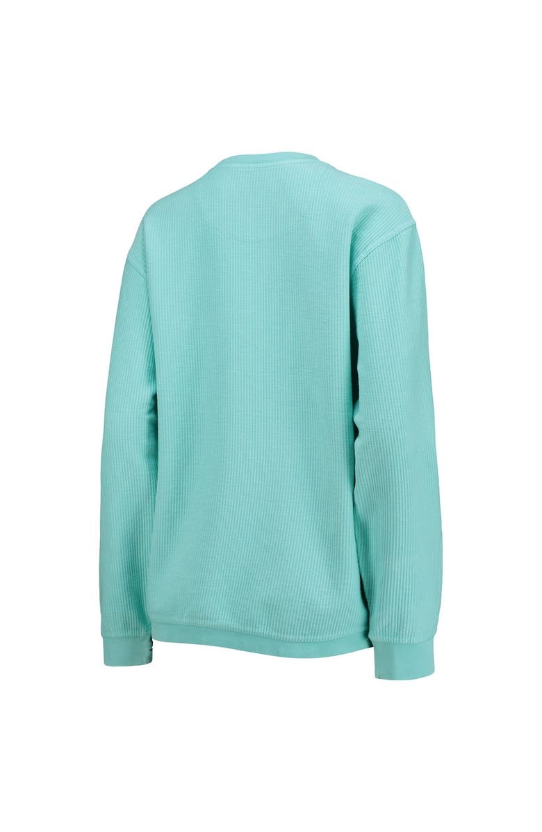 PRESSBOX Women's Pressbox Mint Florida Gators Southlawn Resort Corduroy Pullover Sweatshirt, Alternate, color, 