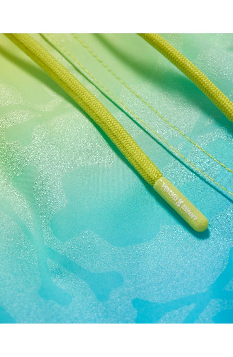 Psycho Bunny Kids' Malta Hydrochromic Swim Trunks, Alternate, color, 