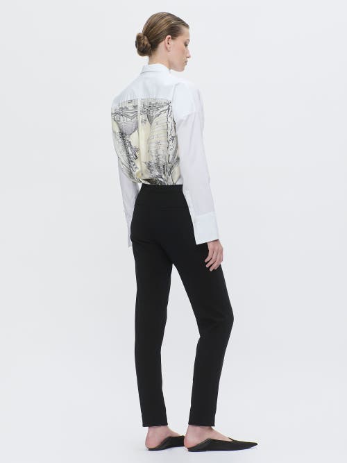 Callas Milano Cory Jersey Slim Pant In Black