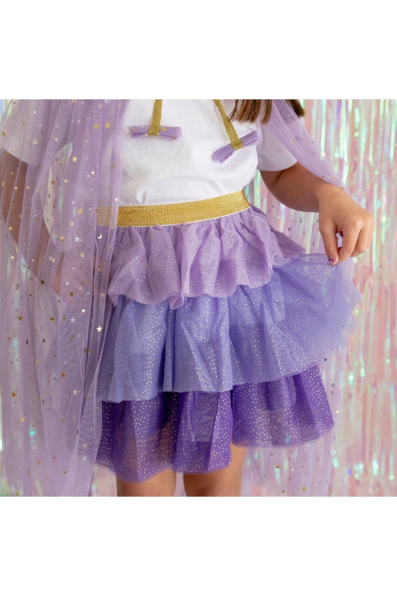 Lavender Petal Tutu, Alternate, color, Lavender