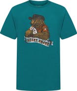 Lucky Brand Kids' Go Fish Bear Graphic T-Shirt