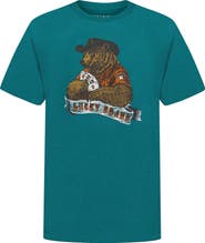 Lucky Brand Kids' Go Fish Bear Graphic T-Shirt