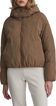 NVLT Faux Fur Lined Hooded Jacket