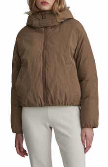 NVLT Faux Fur Lined Hooded Jacket