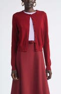 Carolina Herrera Silk & Cotton Cardigan