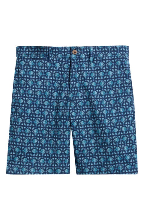 Boracay® Palm Press 9-Inch Flat Front Shorts (Regular & Big)