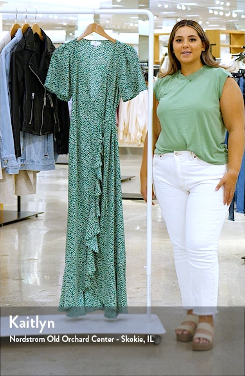 Printed Ruffle Dress, sales video thumbnail