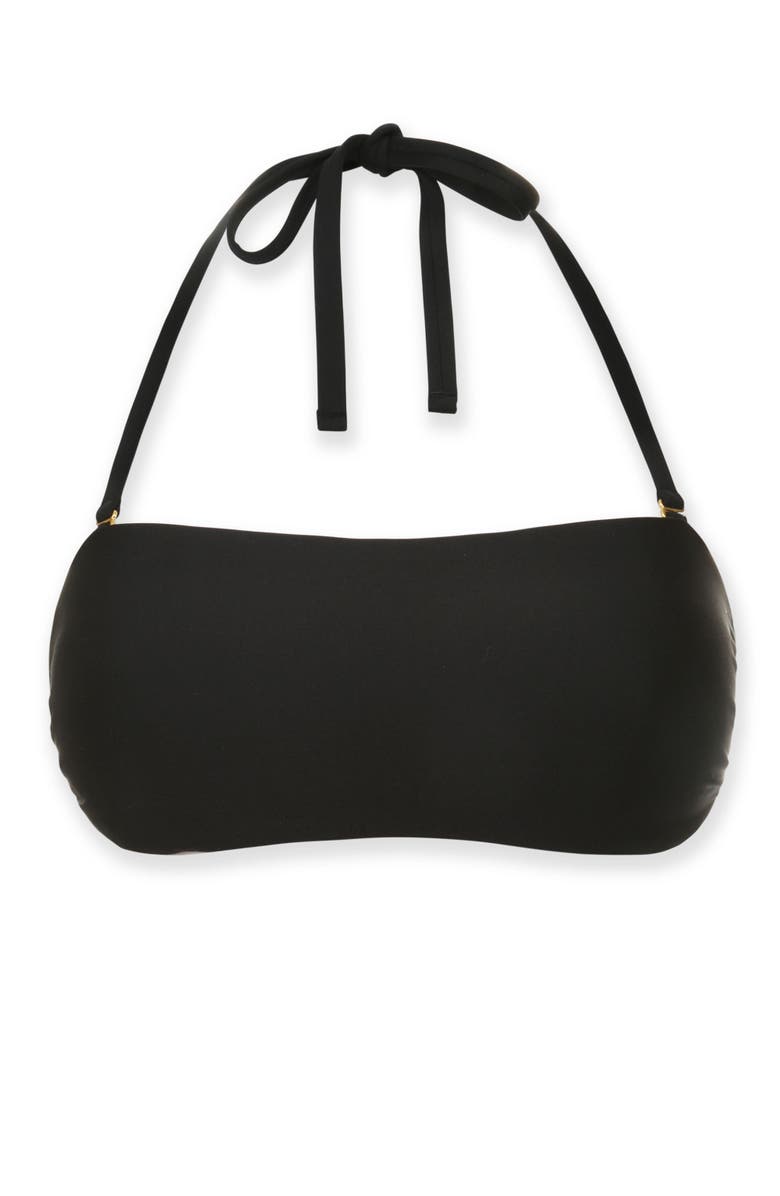 HELEN JON Bandeau Top, Alternate, color, Black White