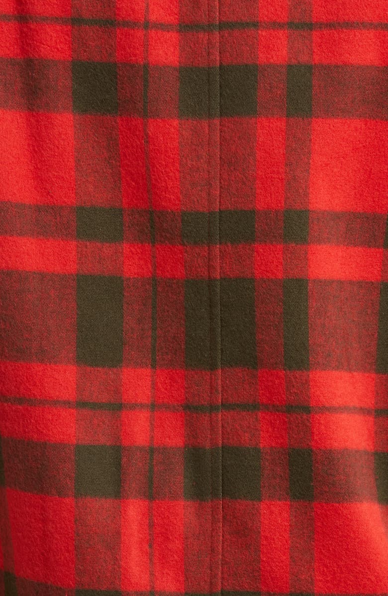 L.L.Bean Signature Oversize Plaid Chamois Shirt, Alternate, color, 