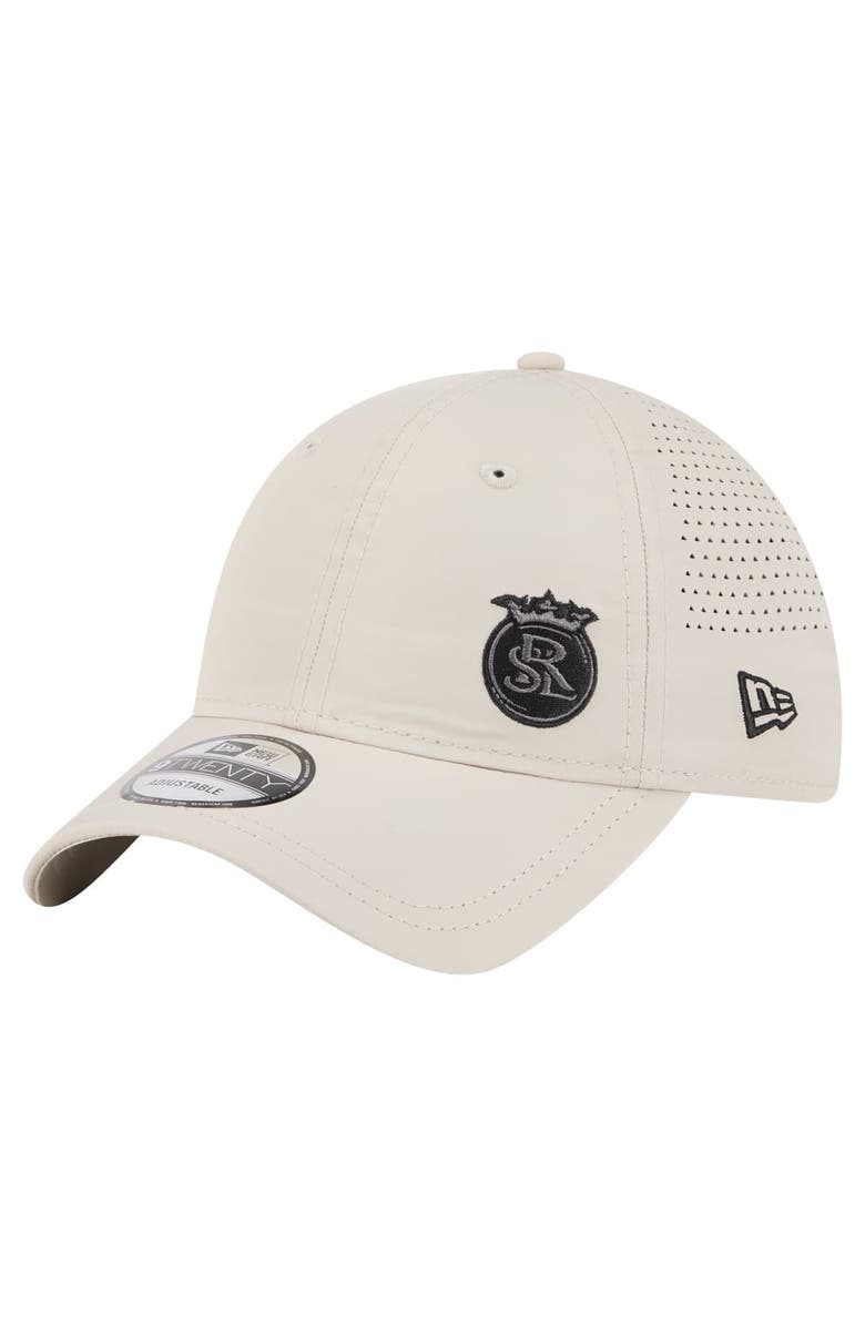 New Era Men's New Era Tan Real Salt Lake Active 9TWENTY Adjustable Hat, Main, color, Tan