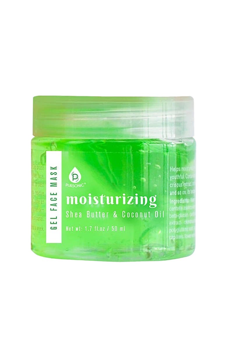 PURSONIC 2 Pack Facial Therapy Gel Face Mask with Mask Applicator, Alternate, color, Multicolor